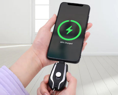 Carregador Chaveiro - iPhone / Tipo C - Versal Online