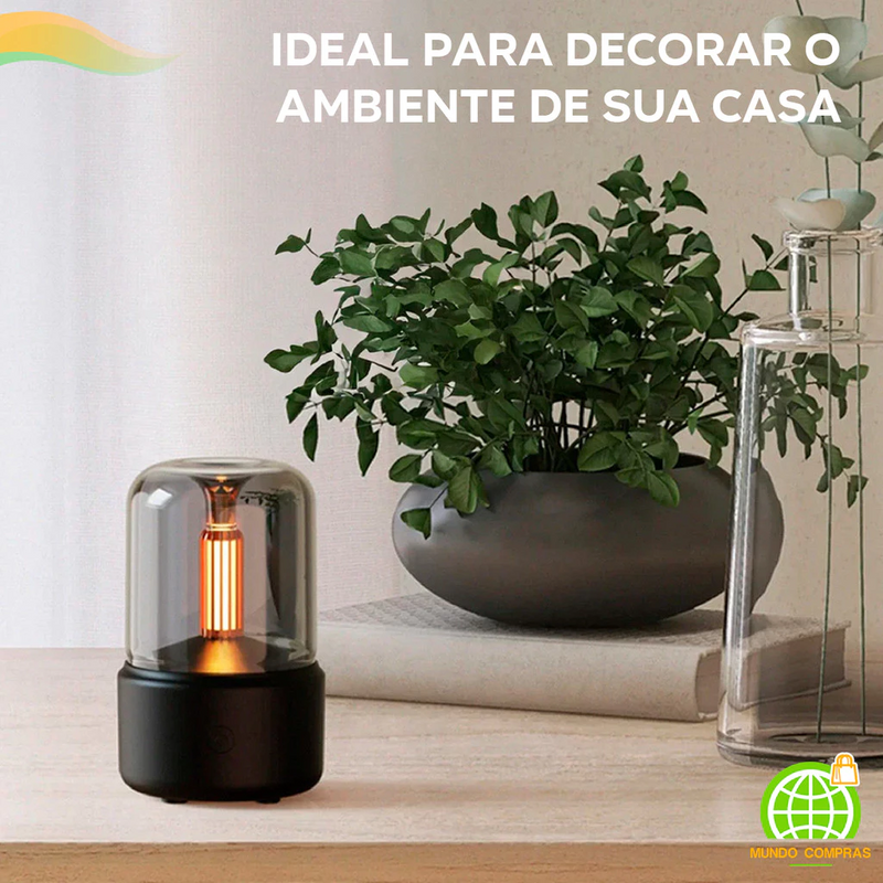 Umidificador e Aromatizador Tipo Vela - Versal Online